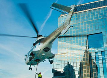 Helicopter Sign Placement in Shreveport